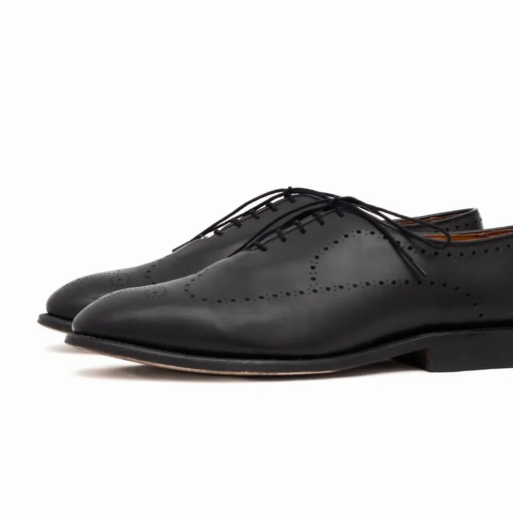 $495 Allen Edmonds Fairfax Black Leather Oxford Dress Shoes US 10 EEE